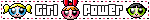 Powerpuff Girls Girl Power blinkie