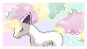 Galarian Ponyta stamp