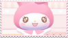 My Melody stamp